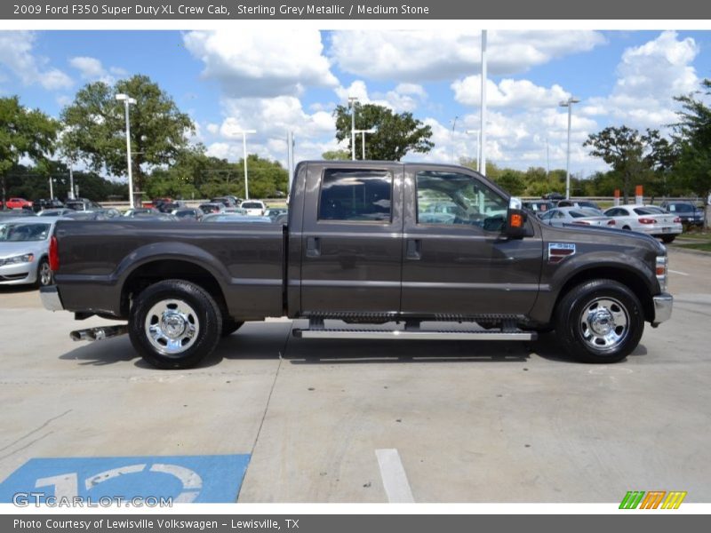  2009 F350 Super Duty XL Crew Cab Sterling Grey Metallic