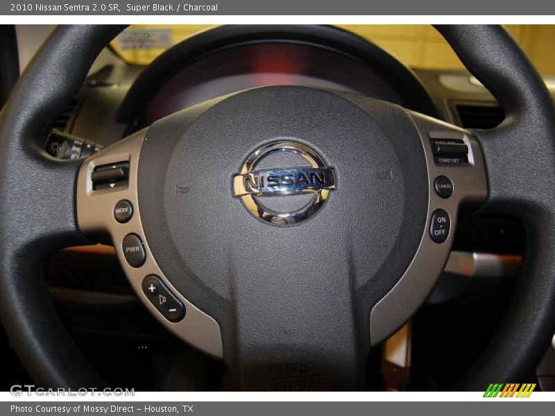 Super Black / Charcoal 2010 Nissan Sentra 2.0 SR