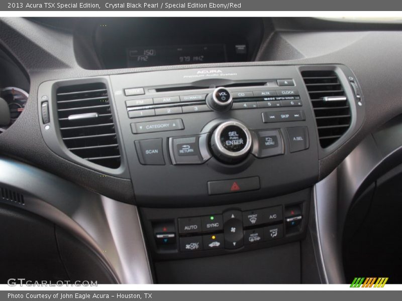 Crystal Black Pearl / Special Edition Ebony/Red 2013 Acura TSX Special Edition