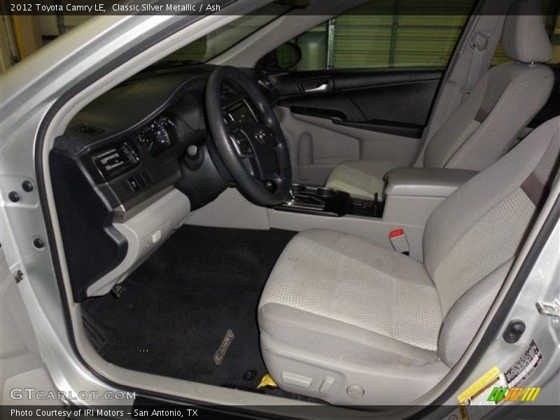 Classic Silver Metallic / Ash 2012 Toyota Camry LE