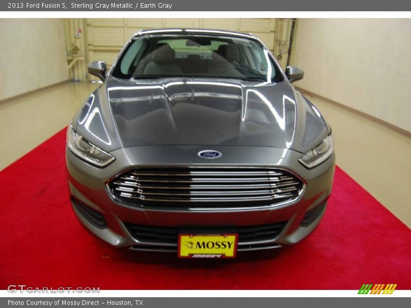 Sterling Gray Metallic / Earth Gray 2013 Ford Fusion S