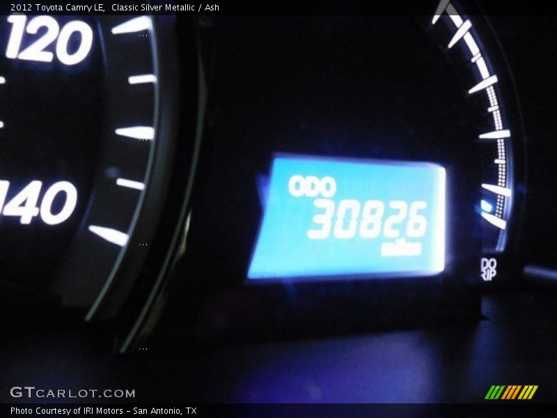 Classic Silver Metallic / Ash 2012 Toyota Camry LE