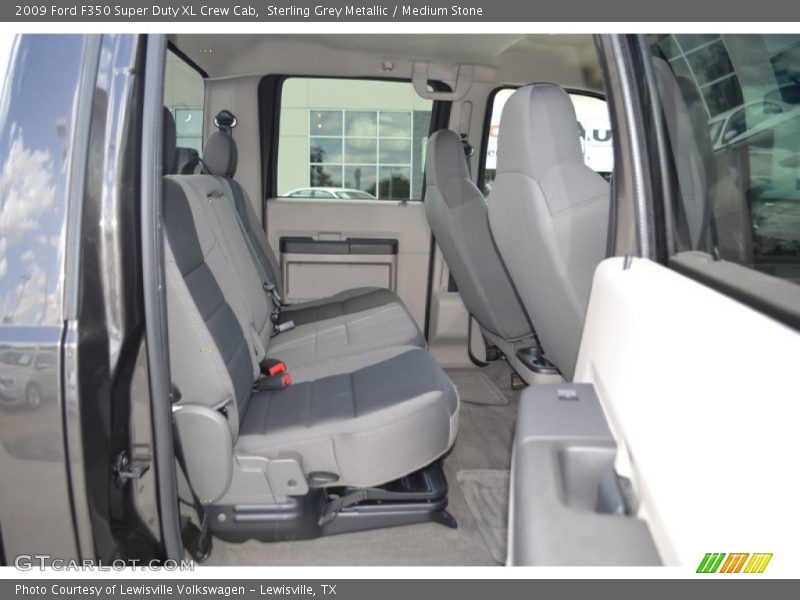 Rear Seat of 2009 F350 Super Duty XL Crew Cab