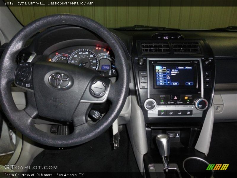 Classic Silver Metallic / Ash 2012 Toyota Camry LE