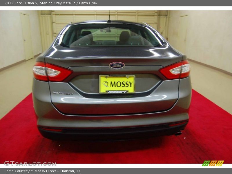 Sterling Gray Metallic / Earth Gray 2013 Ford Fusion S