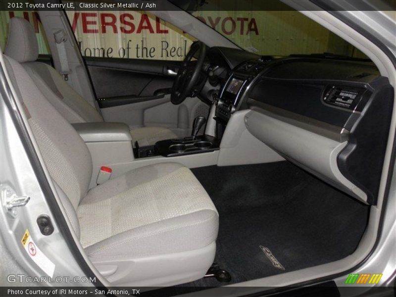 Classic Silver Metallic / Ash 2012 Toyota Camry LE