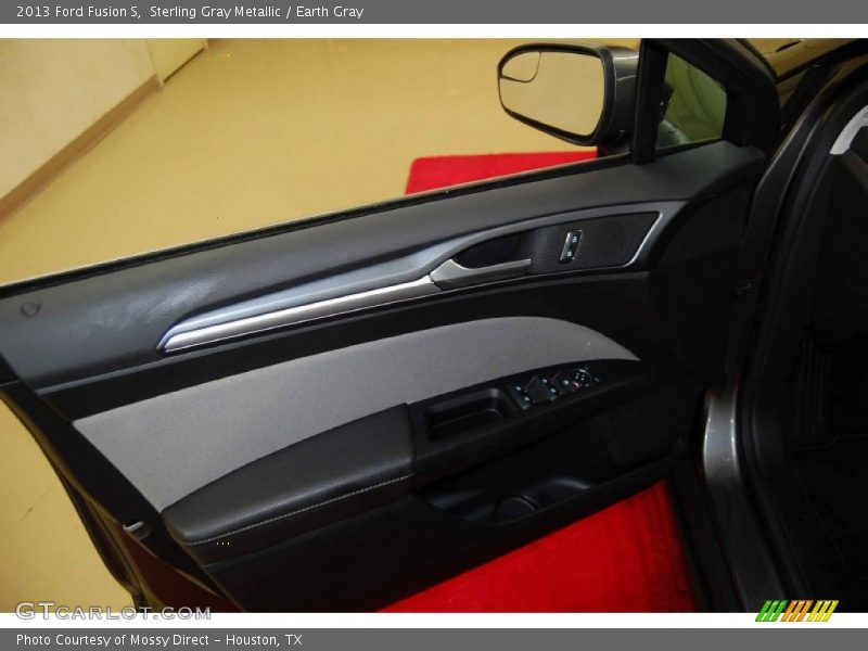 Sterling Gray Metallic / Earth Gray 2013 Ford Fusion S