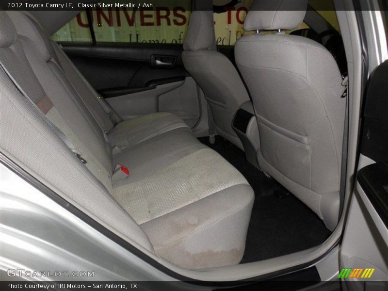 Classic Silver Metallic / Ash 2012 Toyota Camry LE