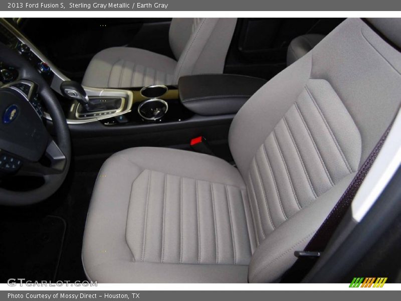 Sterling Gray Metallic / Earth Gray 2013 Ford Fusion S