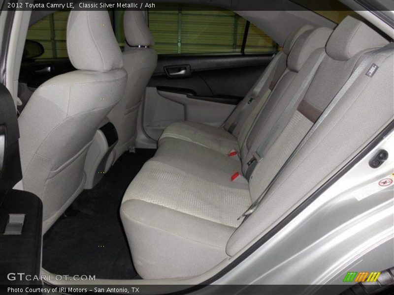 Classic Silver Metallic / Ash 2012 Toyota Camry LE
