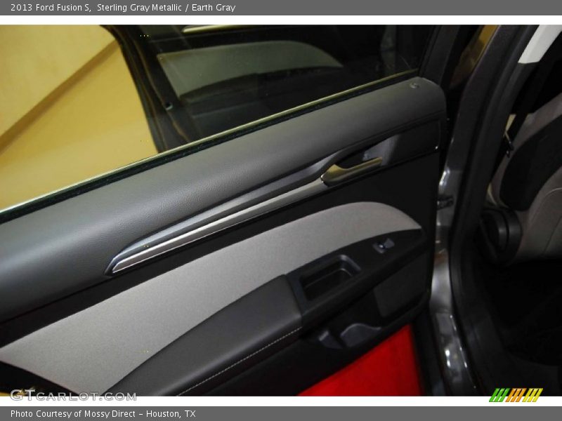 Sterling Gray Metallic / Earth Gray 2013 Ford Fusion S
