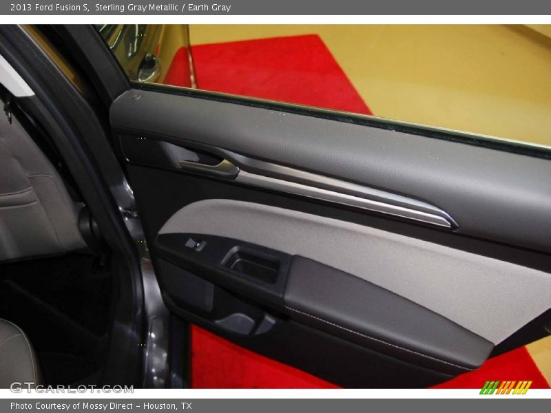 Sterling Gray Metallic / Earth Gray 2013 Ford Fusion S