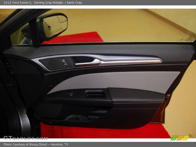 Sterling Gray Metallic / Earth Gray 2013 Ford Fusion S