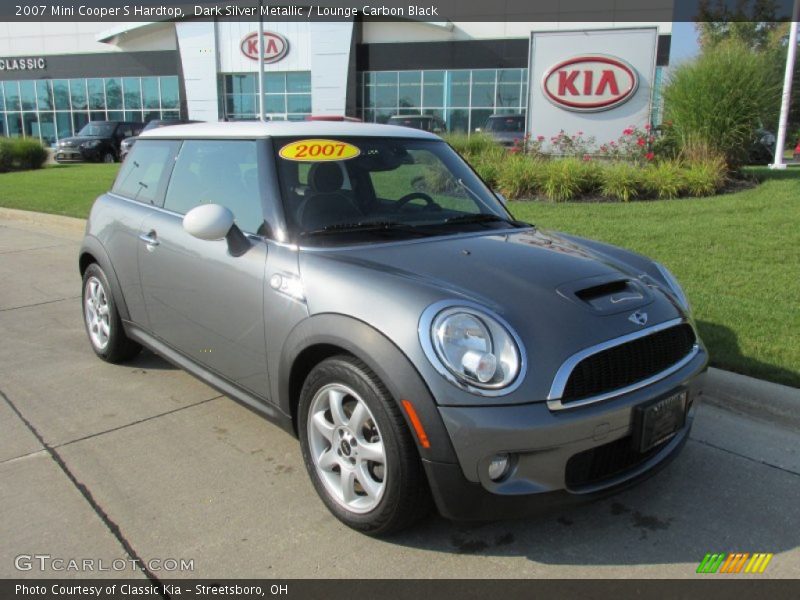 Dark Silver Metallic / Lounge Carbon Black 2007 Mini Cooper S Hardtop