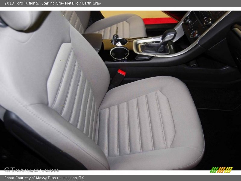 Sterling Gray Metallic / Earth Gray 2013 Ford Fusion S
