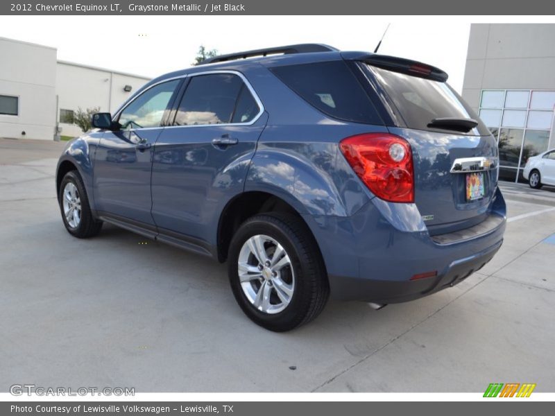 Graystone Metallic / Jet Black 2012 Chevrolet Equinox LT