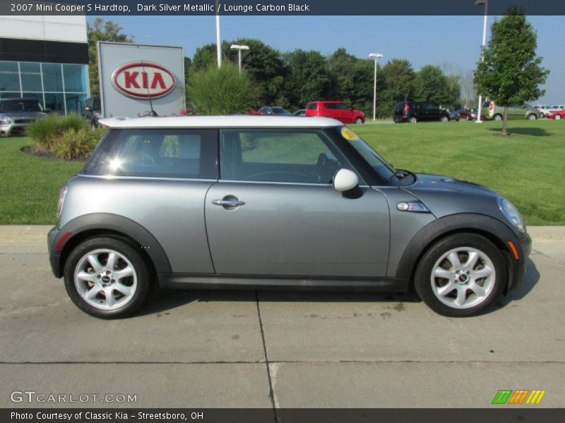 Dark Silver Metallic / Lounge Carbon Black 2007 Mini Cooper S Hardtop