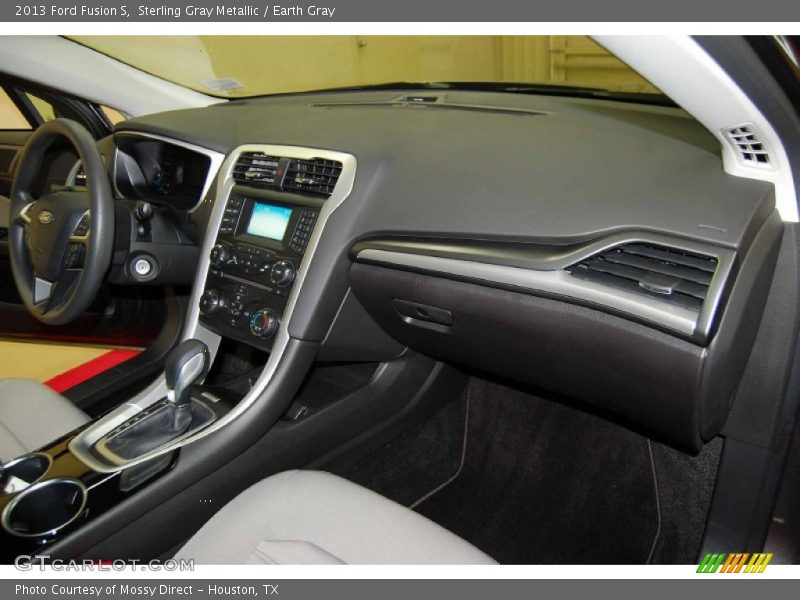 Sterling Gray Metallic / Earth Gray 2013 Ford Fusion S