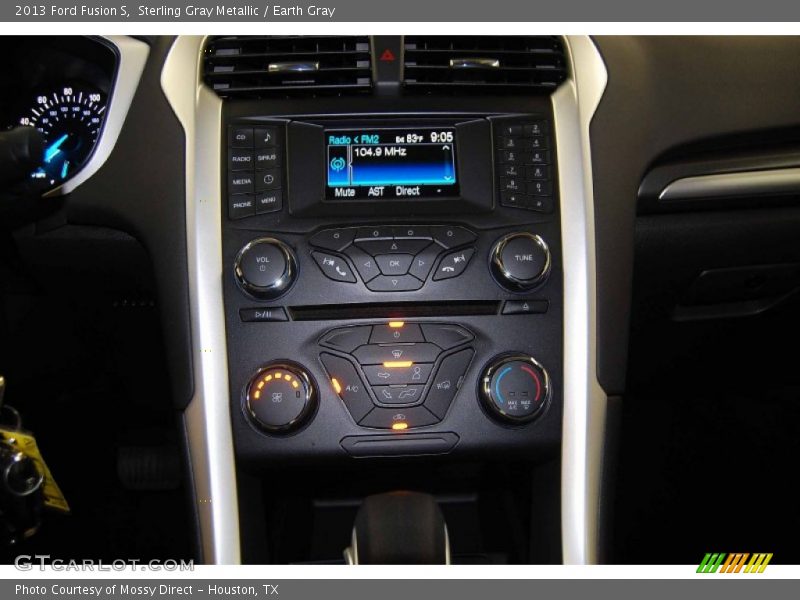 Sterling Gray Metallic / Earth Gray 2013 Ford Fusion S