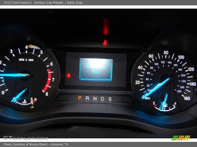 Sterling Gray Metallic / Earth Gray 2013 Ford Fusion S