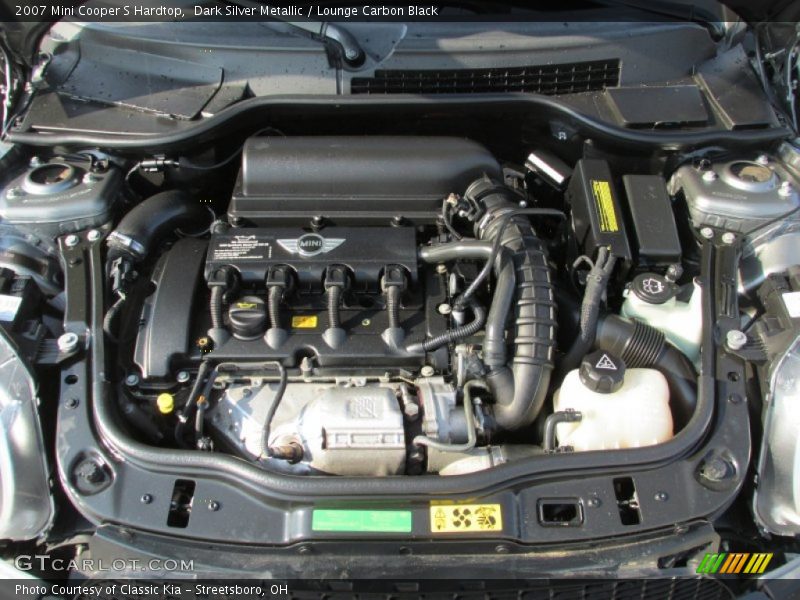 Dark Silver Metallic / Lounge Carbon Black 2007 Mini Cooper S Hardtop