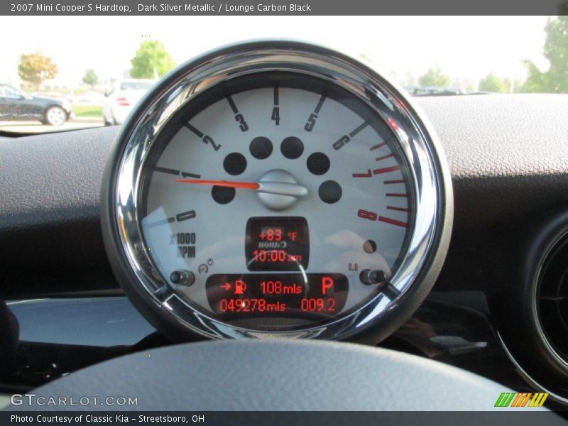 Dark Silver Metallic / Lounge Carbon Black 2007 Mini Cooper S Hardtop