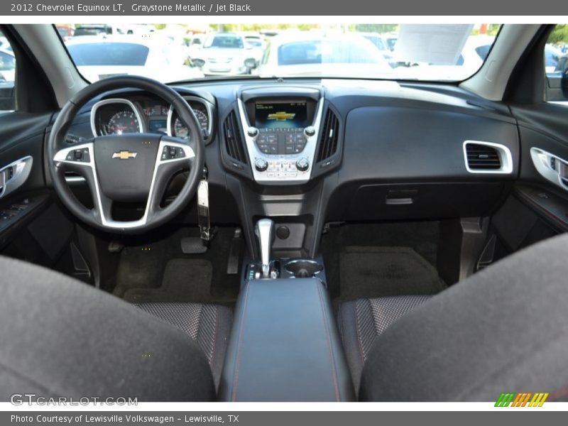 Graystone Metallic / Jet Black 2012 Chevrolet Equinox LT