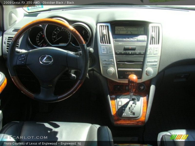 Obsidian Black / Black 2009 Lexus RX 350 AWD