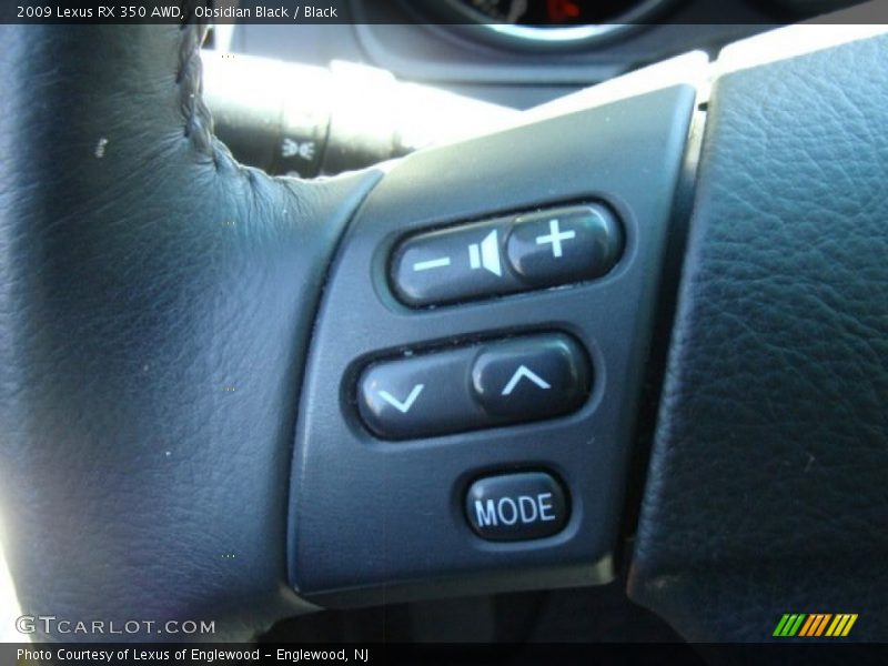 Obsidian Black / Black 2009 Lexus RX 350 AWD