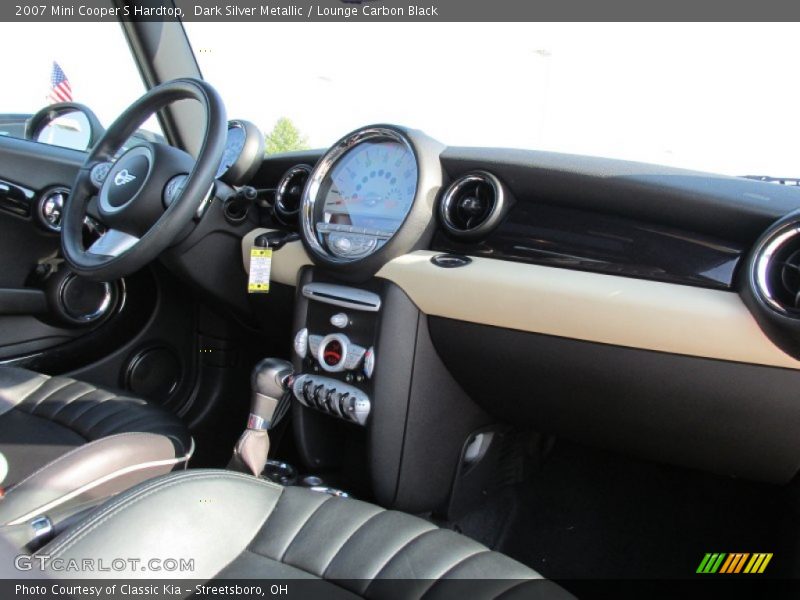 Dark Silver Metallic / Lounge Carbon Black 2007 Mini Cooper S Hardtop