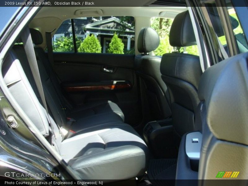 Obsidian Black / Black 2009 Lexus RX 350 AWD