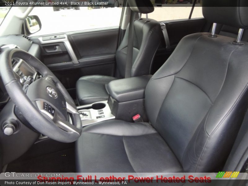 Black / Black Leather 2011 Toyota 4Runner Limited 4x4