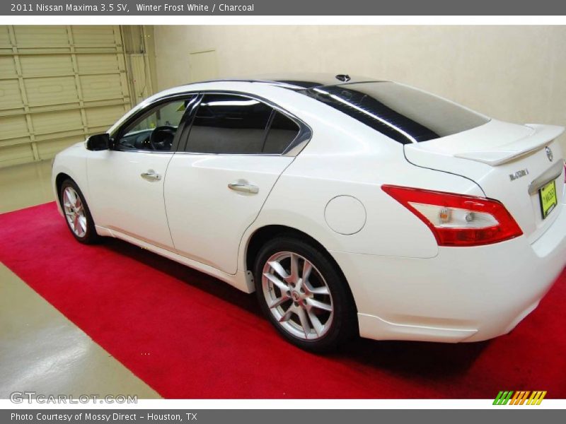 Winter Frost White / Charcoal 2011 Nissan Maxima 3.5 SV