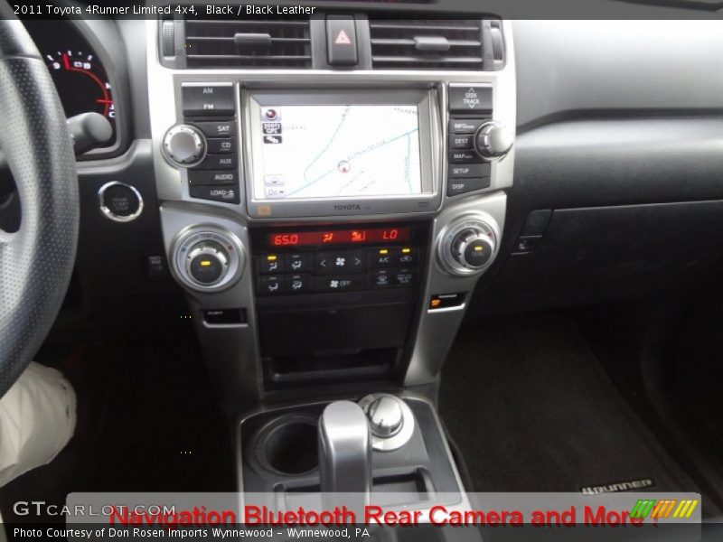 Black / Black Leather 2011 Toyota 4Runner Limited 4x4