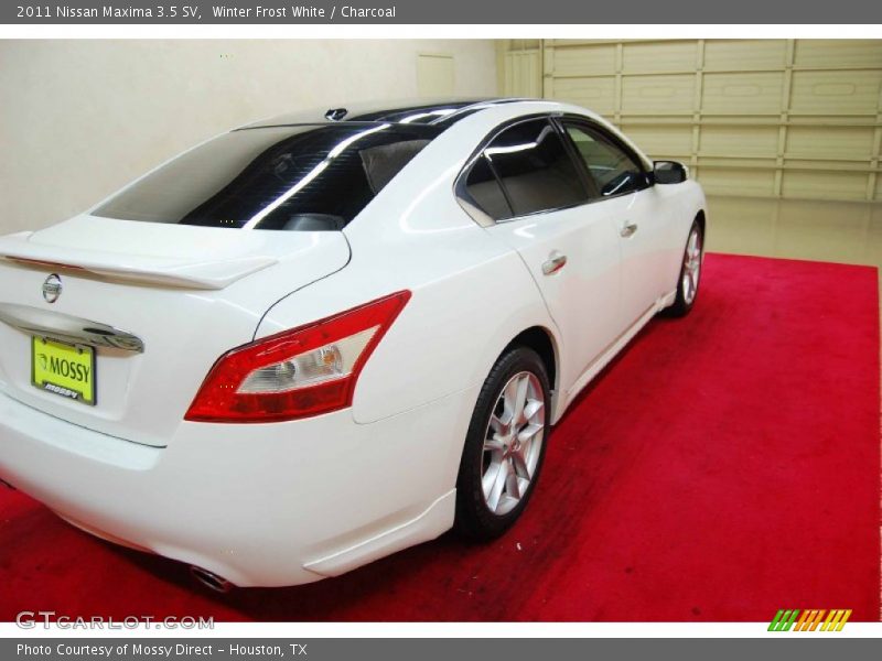 Winter Frost White / Charcoal 2011 Nissan Maxima 3.5 SV