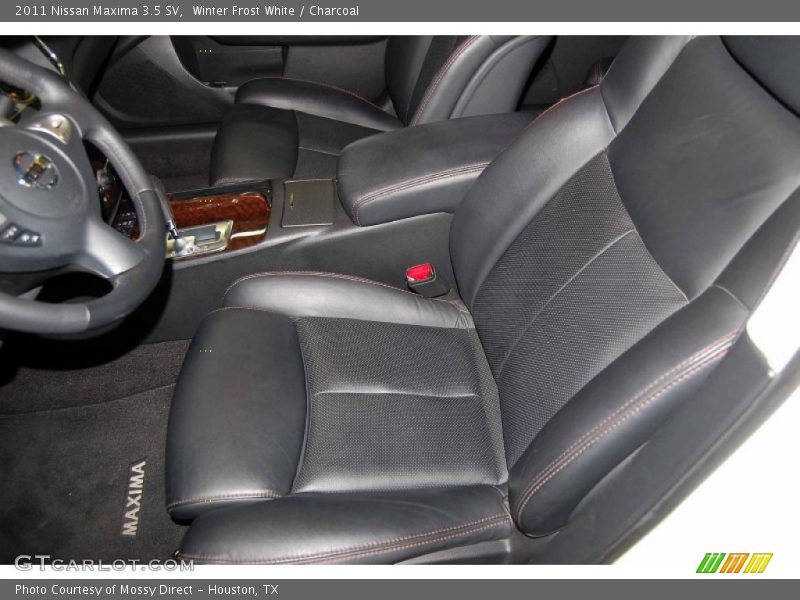 Winter Frost White / Charcoal 2011 Nissan Maxima 3.5 SV