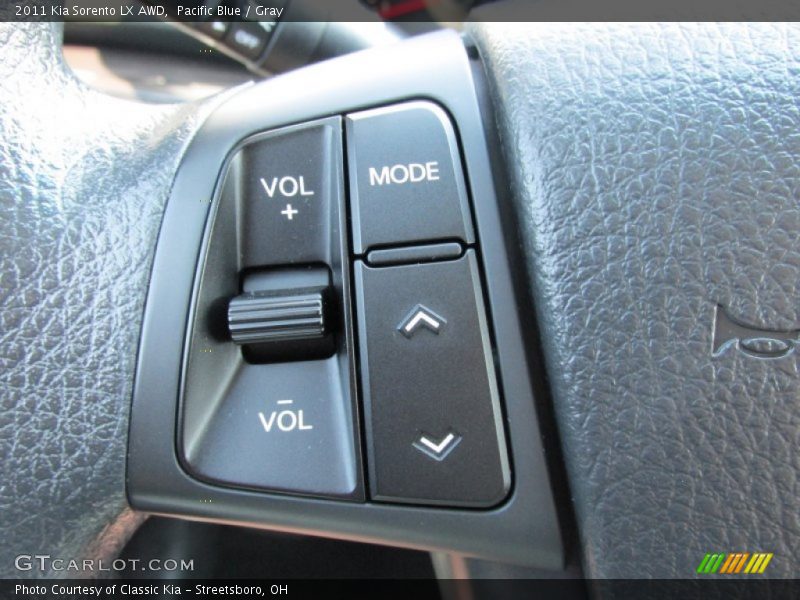 Pacific Blue / Gray 2011 Kia Sorento LX AWD