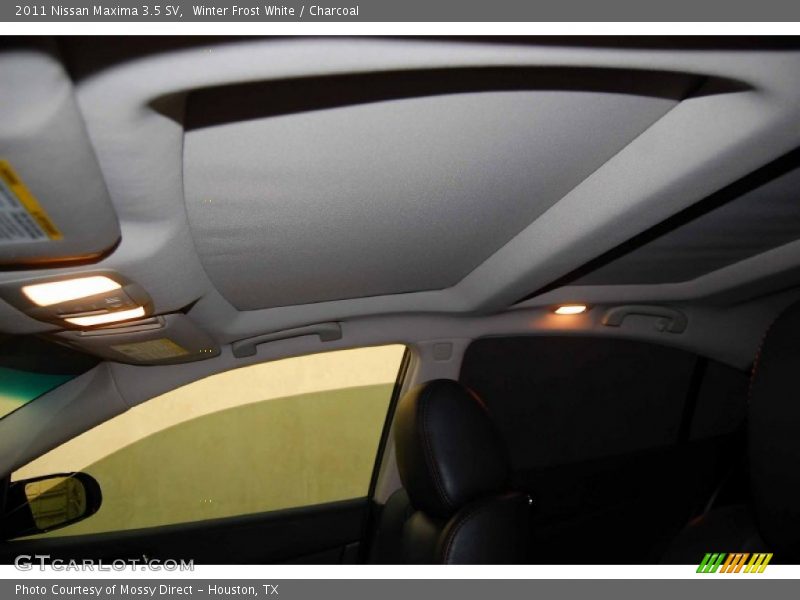 Winter Frost White / Charcoal 2011 Nissan Maxima 3.5 SV
