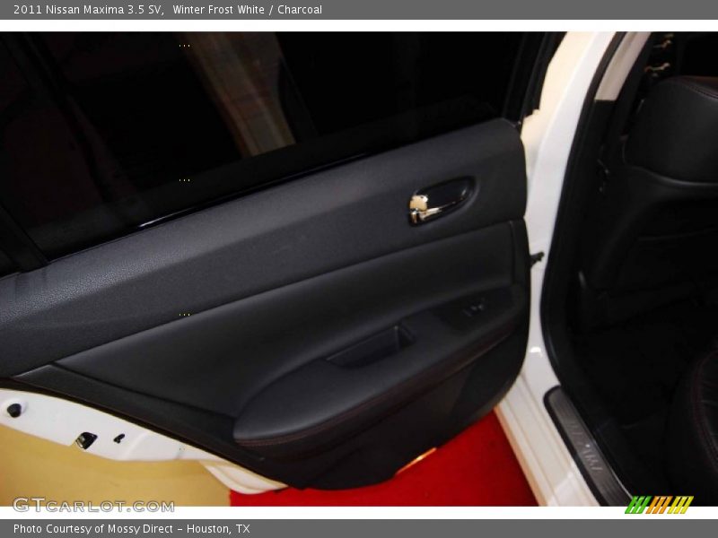 Winter Frost White / Charcoal 2011 Nissan Maxima 3.5 SV