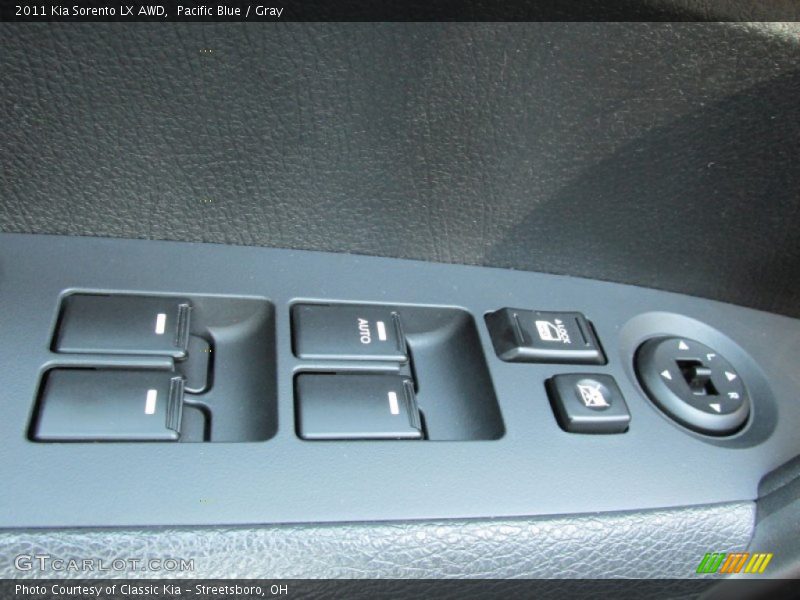 Pacific Blue / Gray 2011 Kia Sorento LX AWD