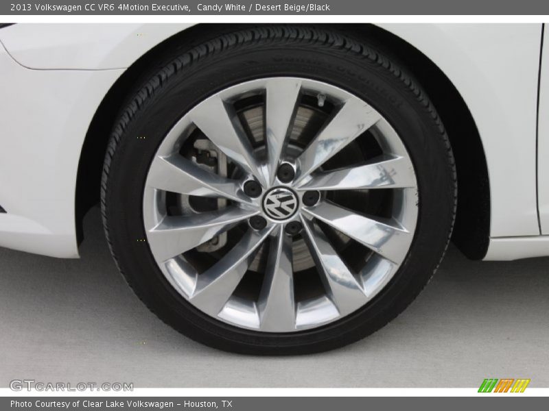 Candy White / Desert Beige/Black 2013 Volkswagen CC VR6 4Motion Executive