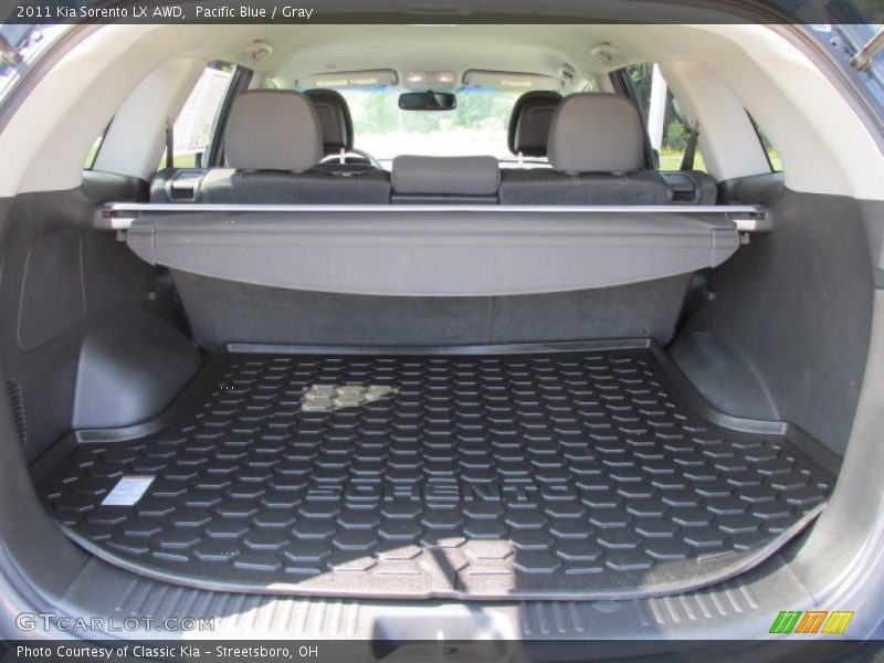 Pacific Blue / Gray 2011 Kia Sorento LX AWD