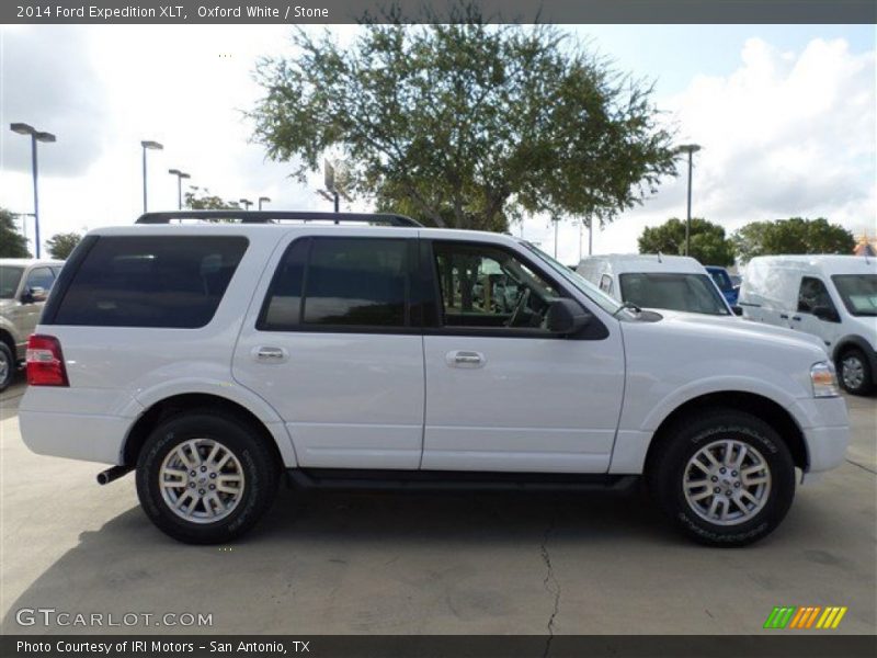 Oxford White / Stone 2014 Ford Expedition XLT