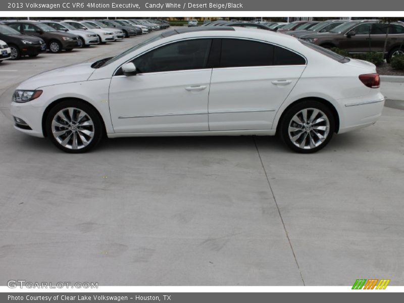 Candy White / Desert Beige/Black 2013 Volkswagen CC VR6 4Motion Executive