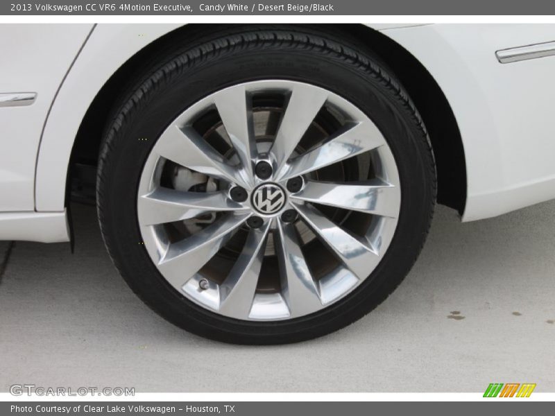 Candy White / Desert Beige/Black 2013 Volkswagen CC VR6 4Motion Executive
