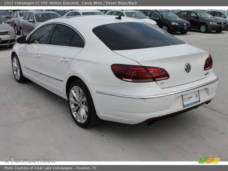 Candy White / Desert Beige/Black 2013 Volkswagen CC VR6 4Motion Executive