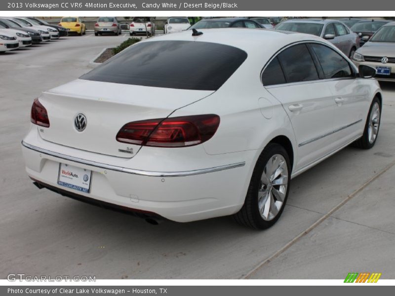 Candy White / Desert Beige/Black 2013 Volkswagen CC VR6 4Motion Executive