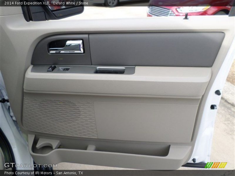 Oxford White / Stone 2014 Ford Expedition XLT