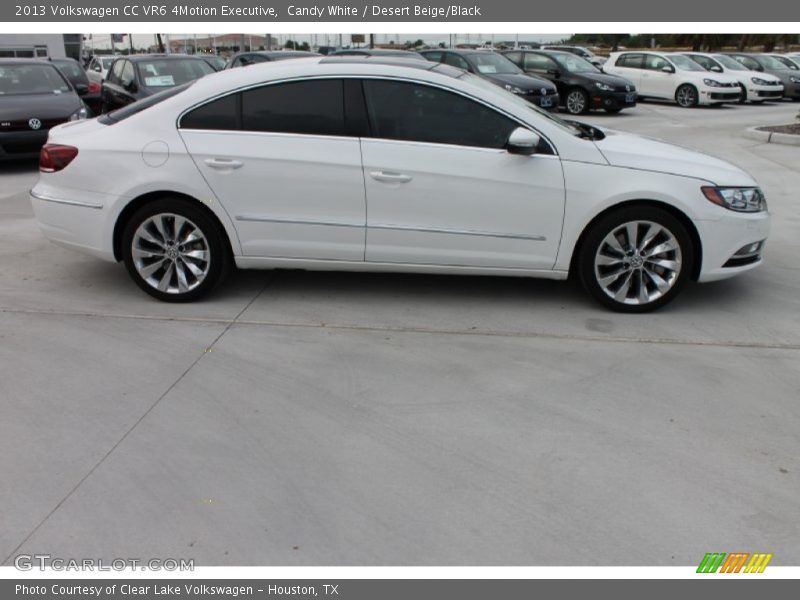 Candy White / Desert Beige/Black 2013 Volkswagen CC VR6 4Motion Executive