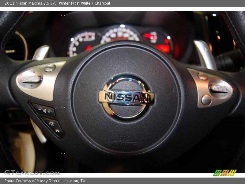 Winter Frost White / Charcoal 2011 Nissan Maxima 3.5 SV